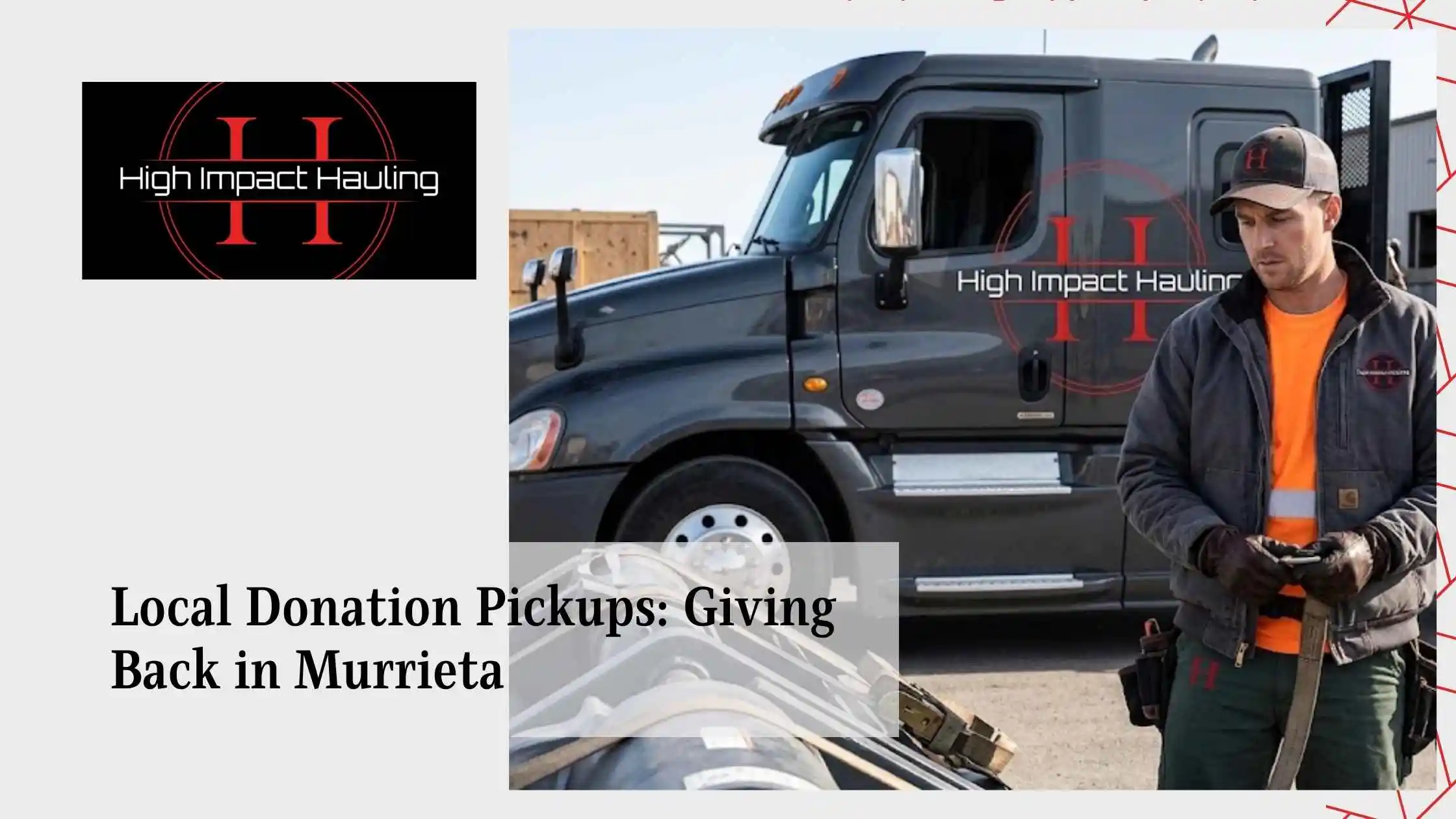 Local Donation Pickups Giving Back in Murrieta