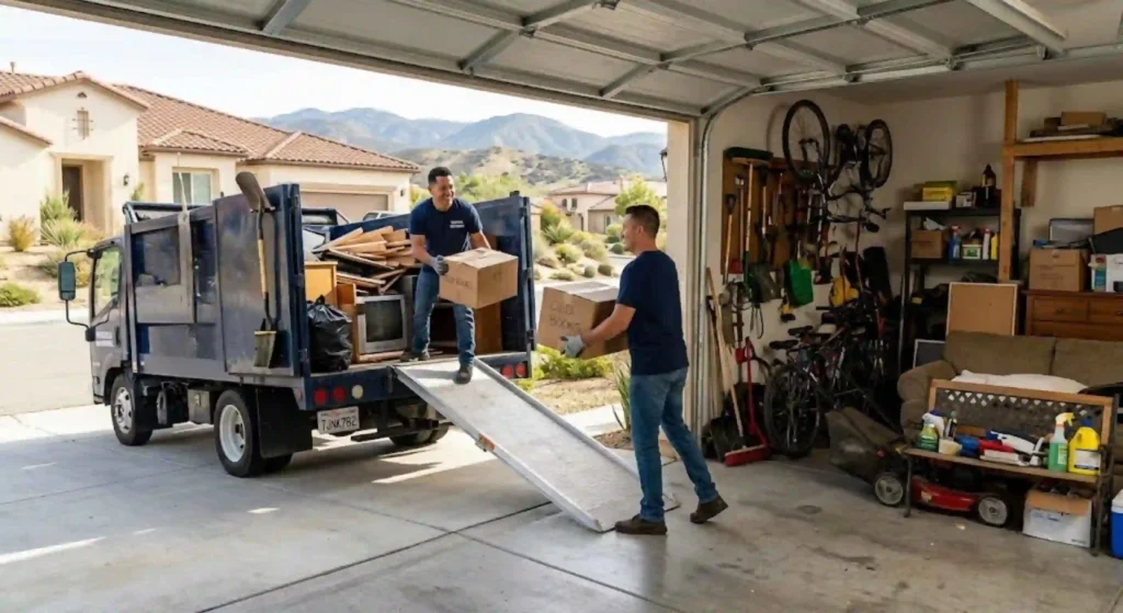 Affordable garage cleanout in Temecula