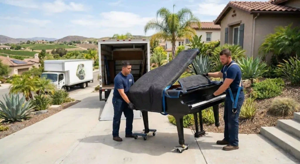 Professional heavy item removal in Temecula