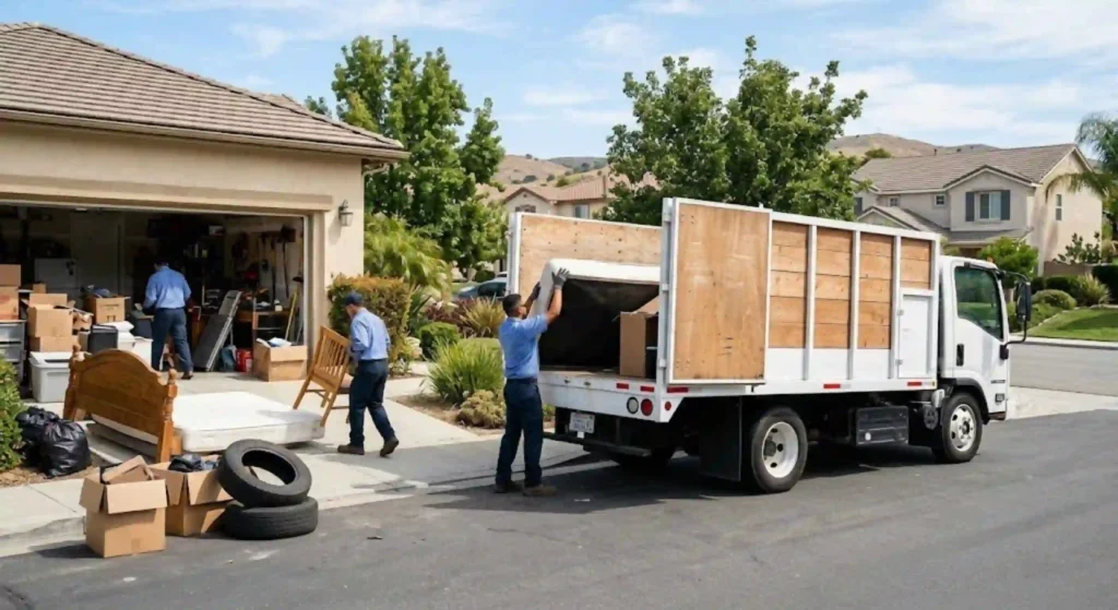Professional junk removal service in Menifee