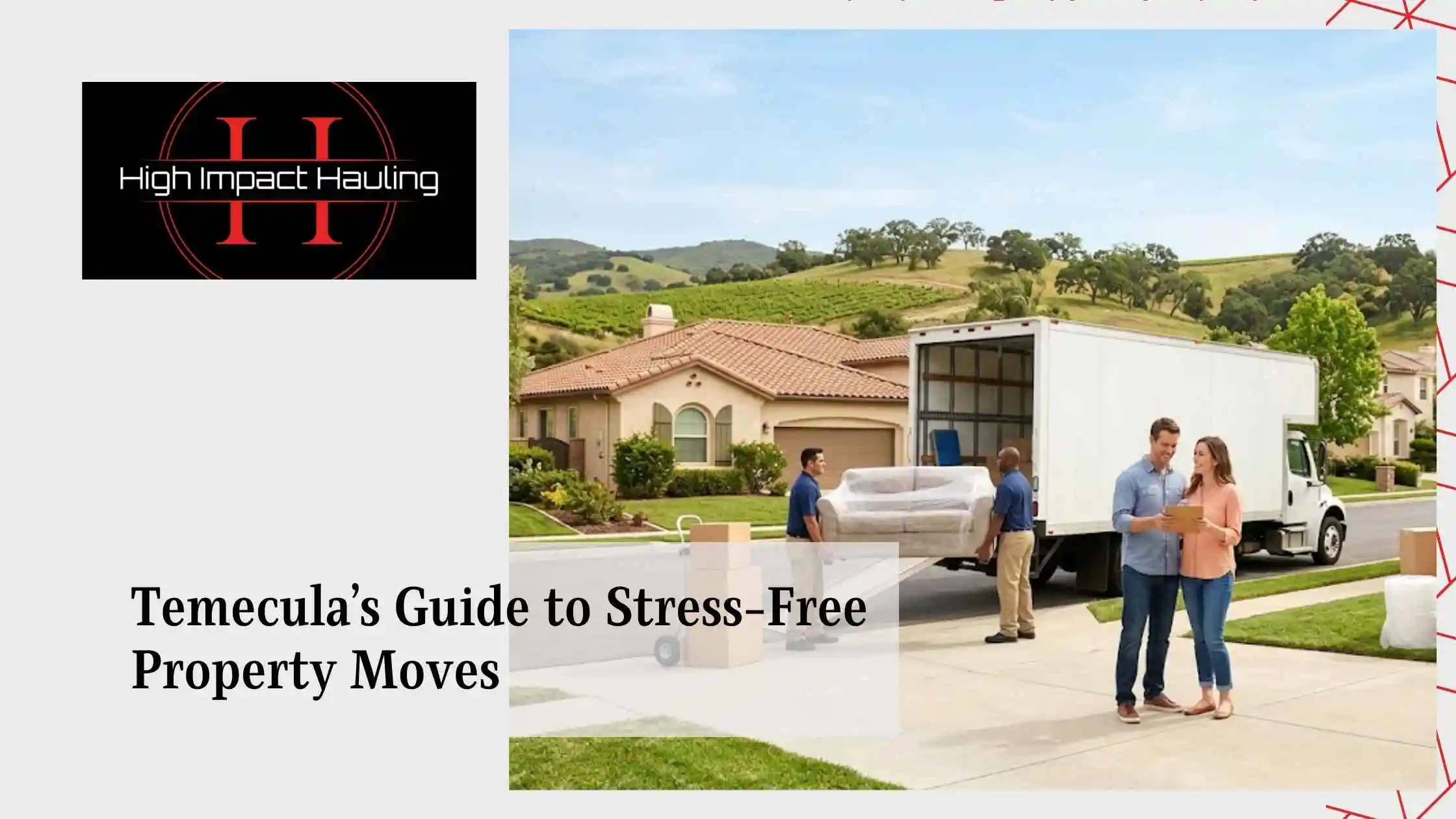 Temecula’s Guide to Stress-Free Property Moves